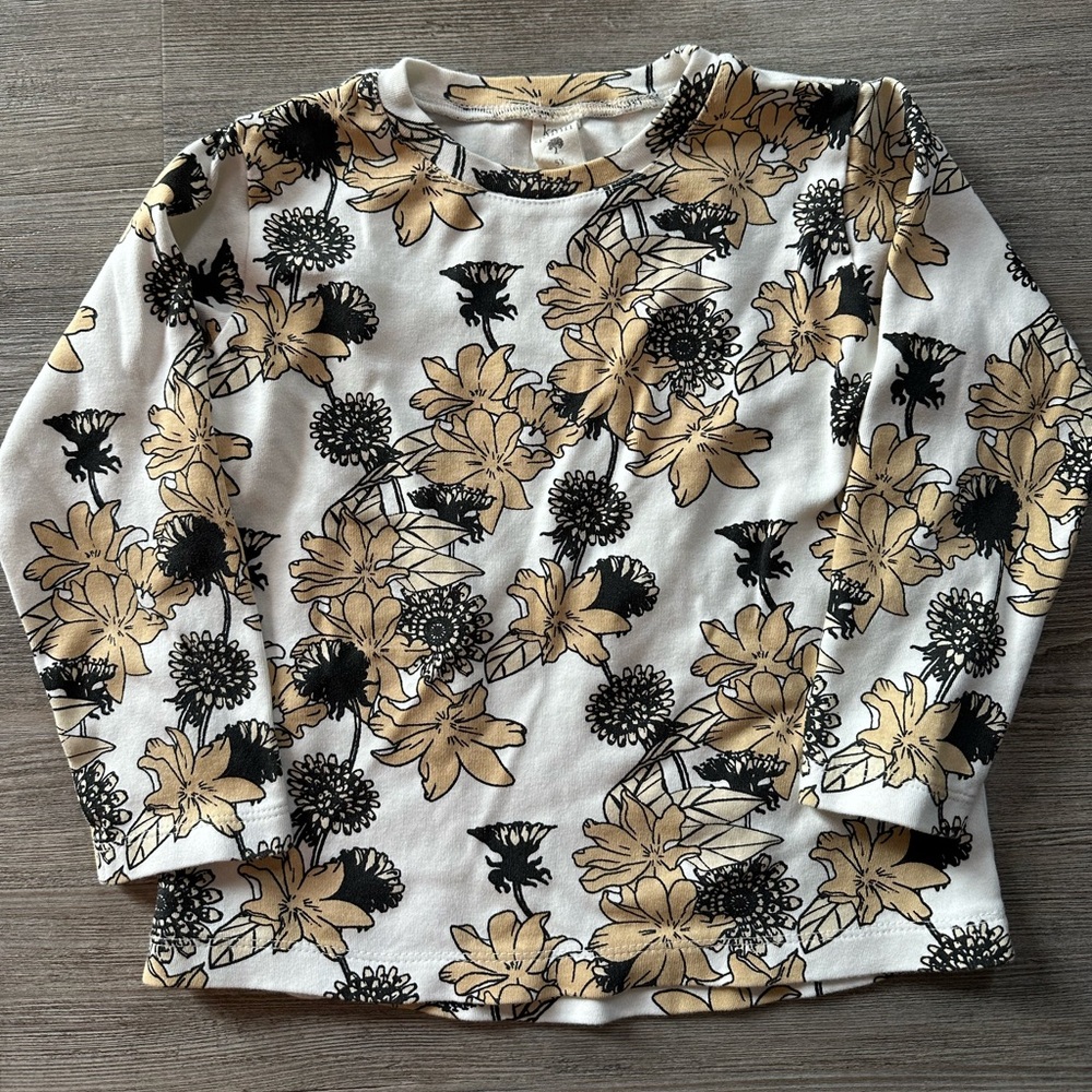Kate Quinn floral shirt